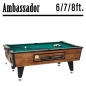 Preview: Pool Billiard table Ambassador coinoperated