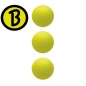 Preview: 3 pcs. Baerenherz Magic Soccertable ball yellow D: 33,8 mm approx. 19 g