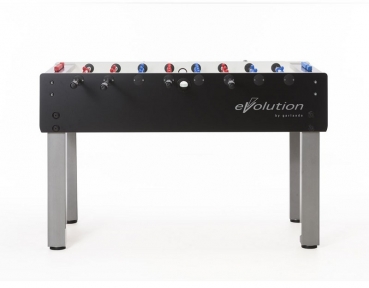 Fussballtisch Garlando G500 Evolution, Glasspielfeld, Safety-Stangen