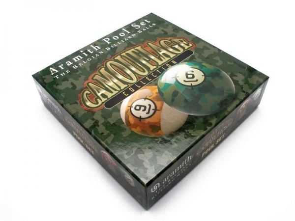 Poolballsatz Aramith Camouflage 57,2mm 2-1/4"