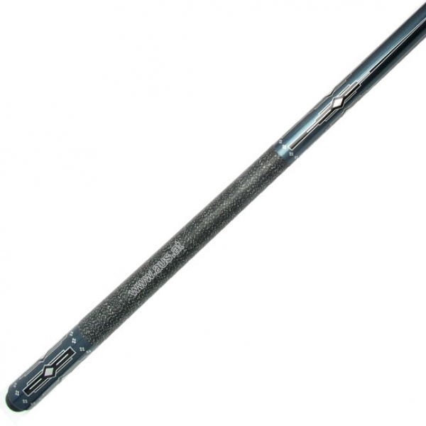 Pool Cue 2-Piece Cuetec Commander blue