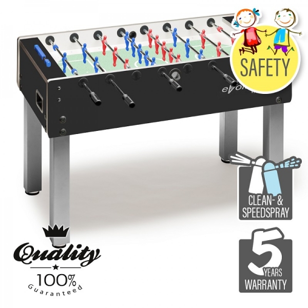 Football Table Break Premium Black, Safety