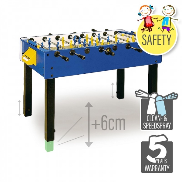 Fussballtisch Kindergarten Blue Safety