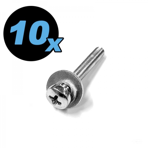 Screw for Football Table Exclusive, 10 pcs.