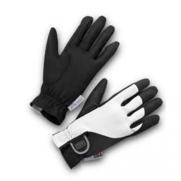 Soccer-Gloves Size M black/white, 1 Pair