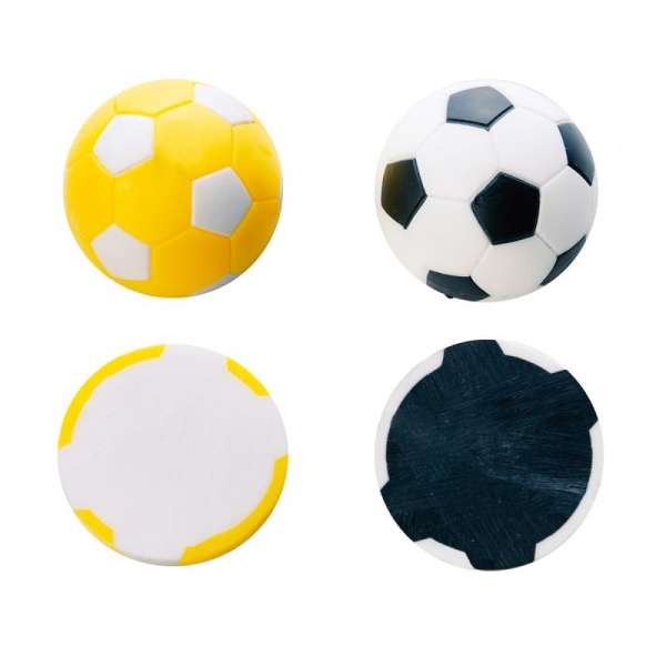 Ball für Fußballtisch schwarz/gelb  D 35 mm 24 g